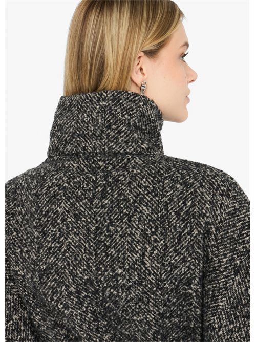 Poncho con cintura LIU JO | 2F5025T0300/00128
